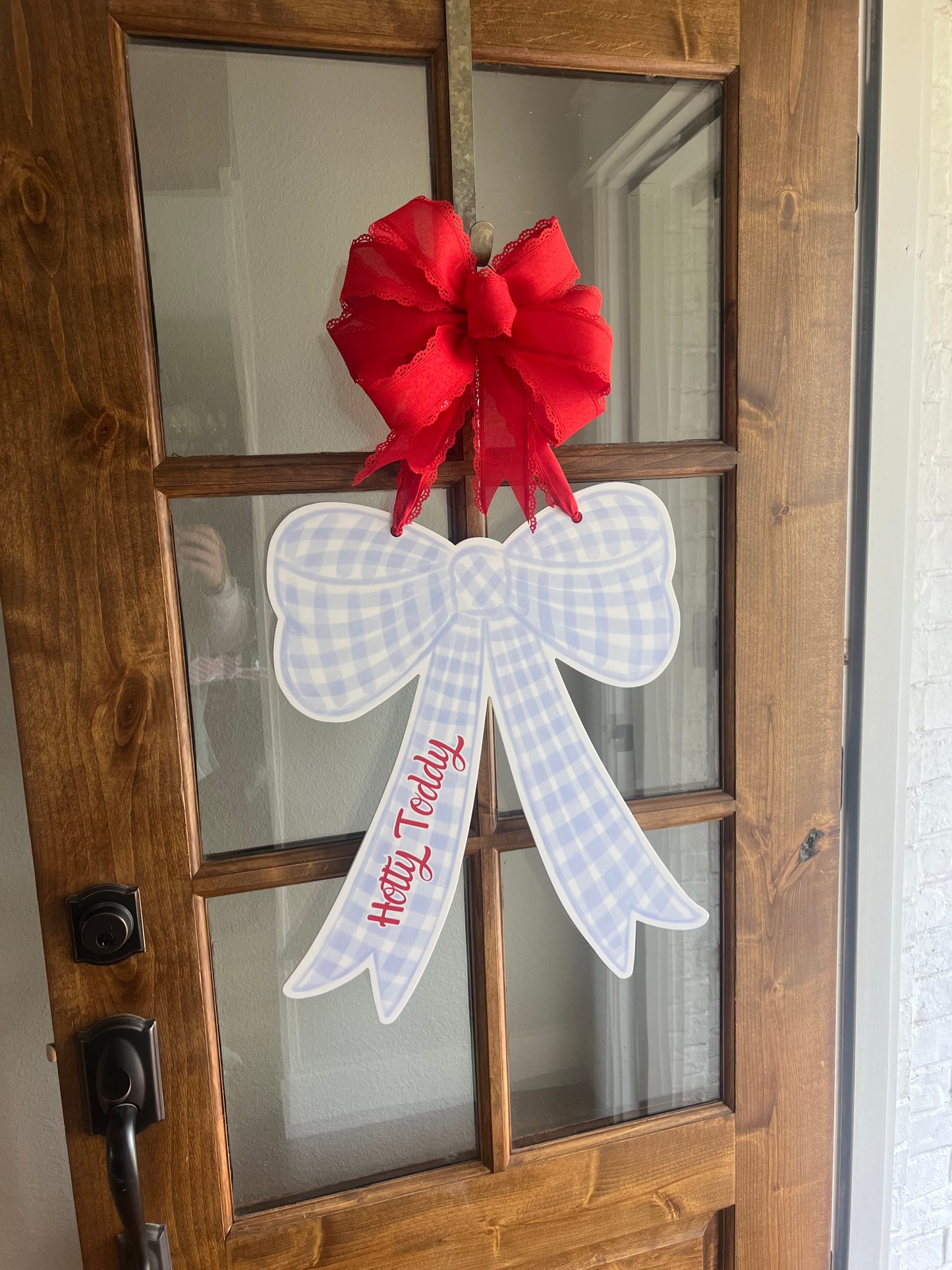 Custom Bows & Books Dorm Room Hanger
