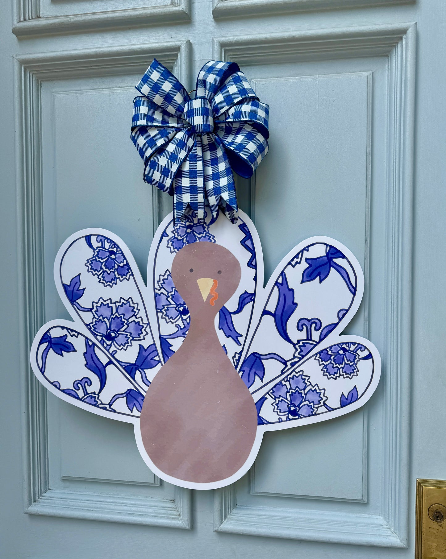 Tina the Turkey Door Hanger
