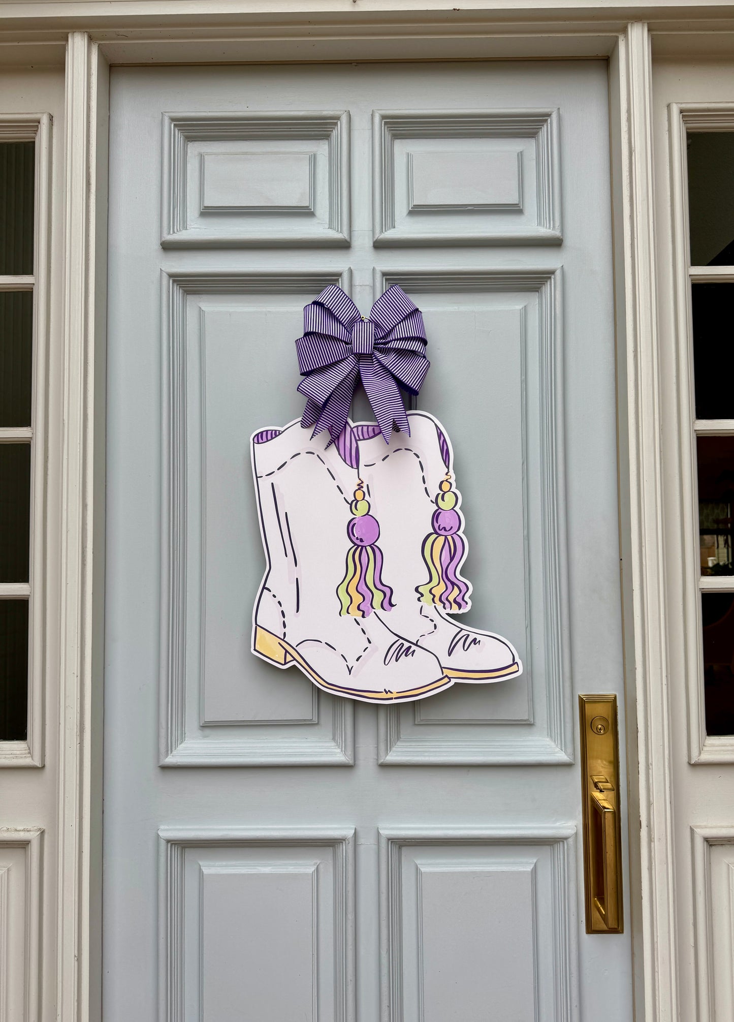 Bayou Boots Door Hanger