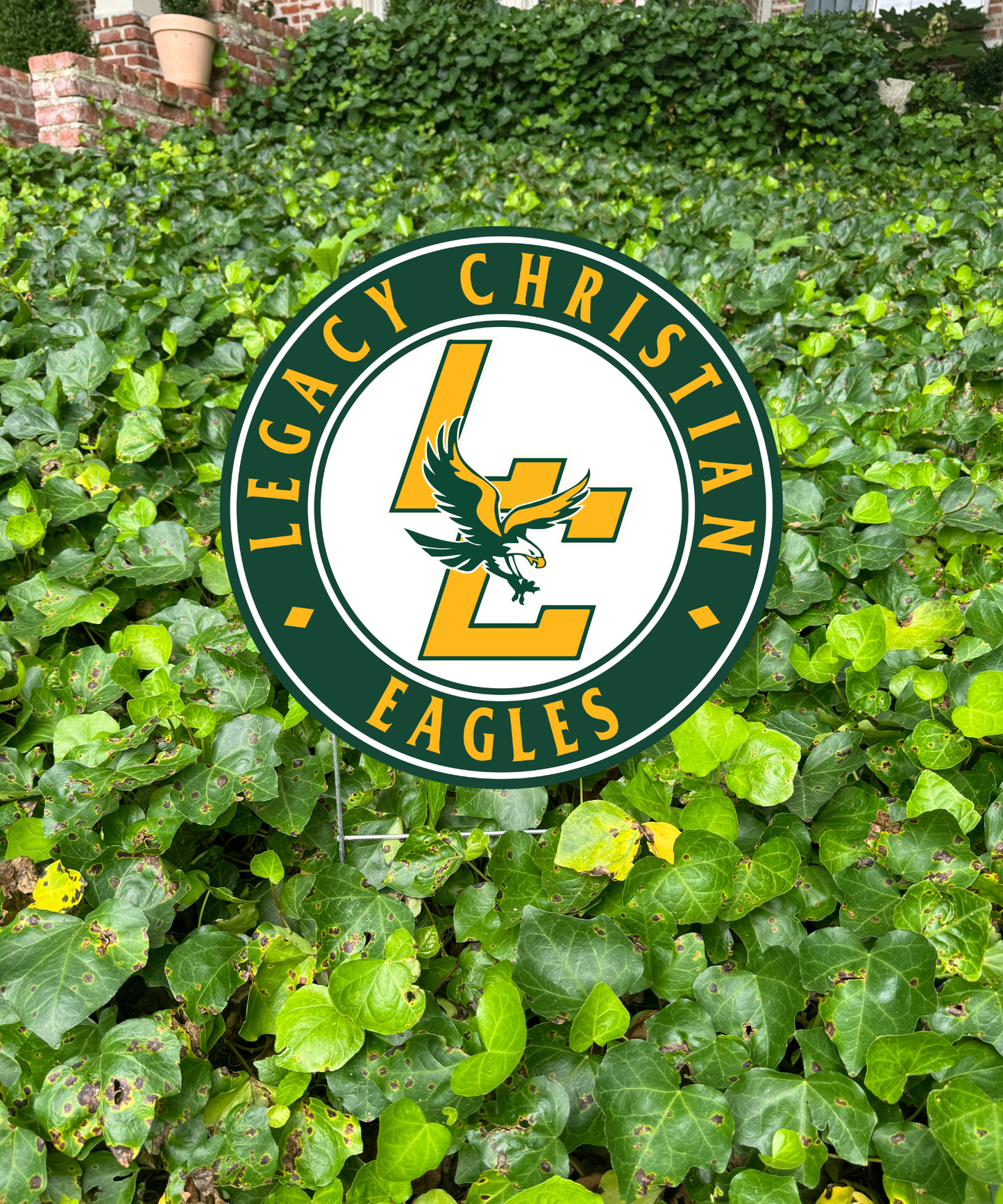 Legacy Christian Athletic Yard Sign