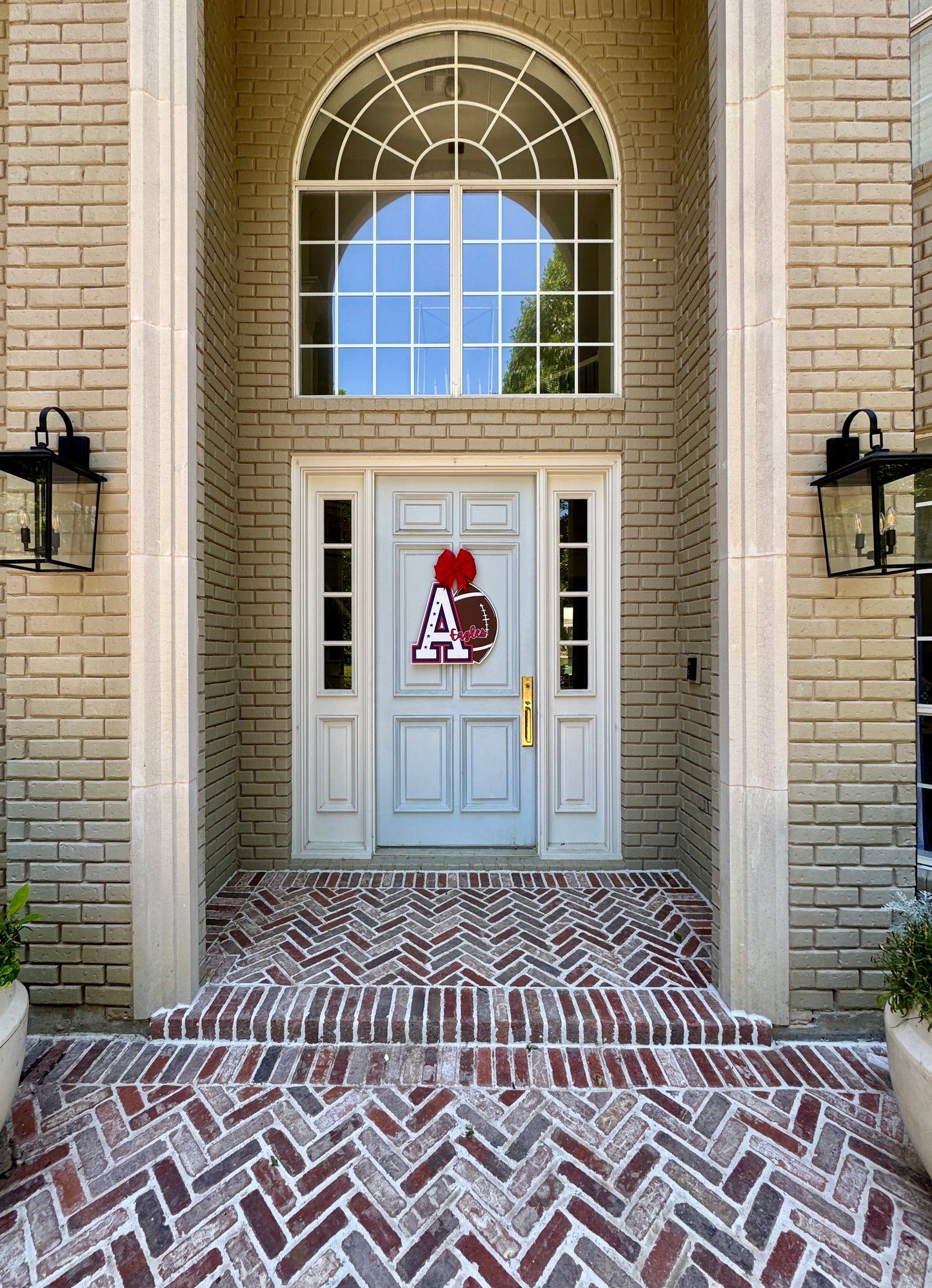 Allen Eagles Football Door Hanger