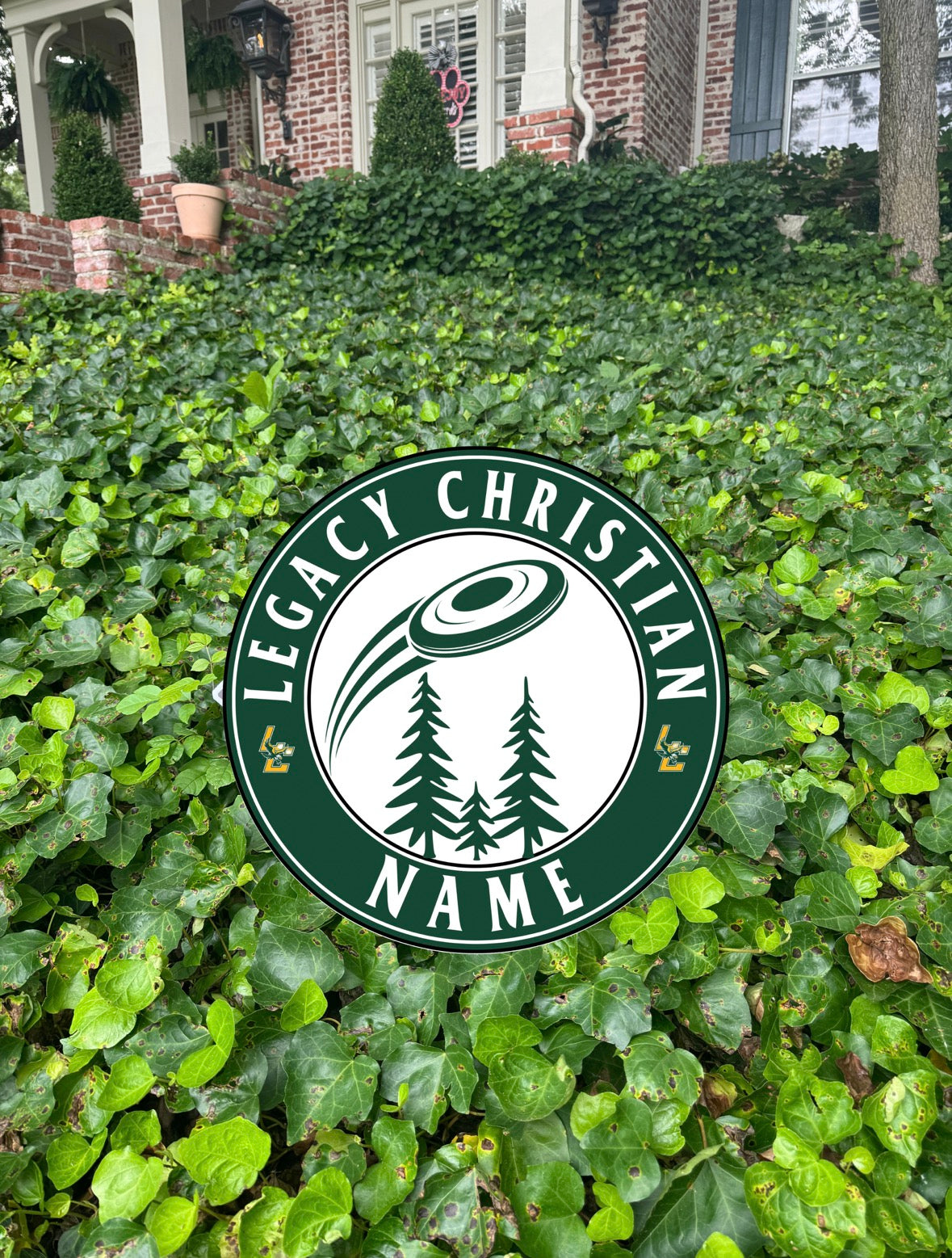 Legacy Christian Sporting Clay Yard Sign