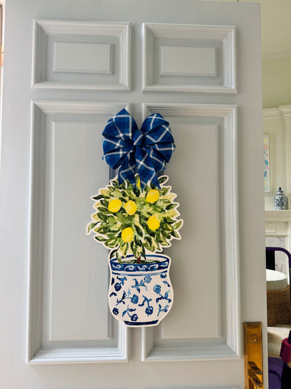 Zesty Bloom Door Hanger