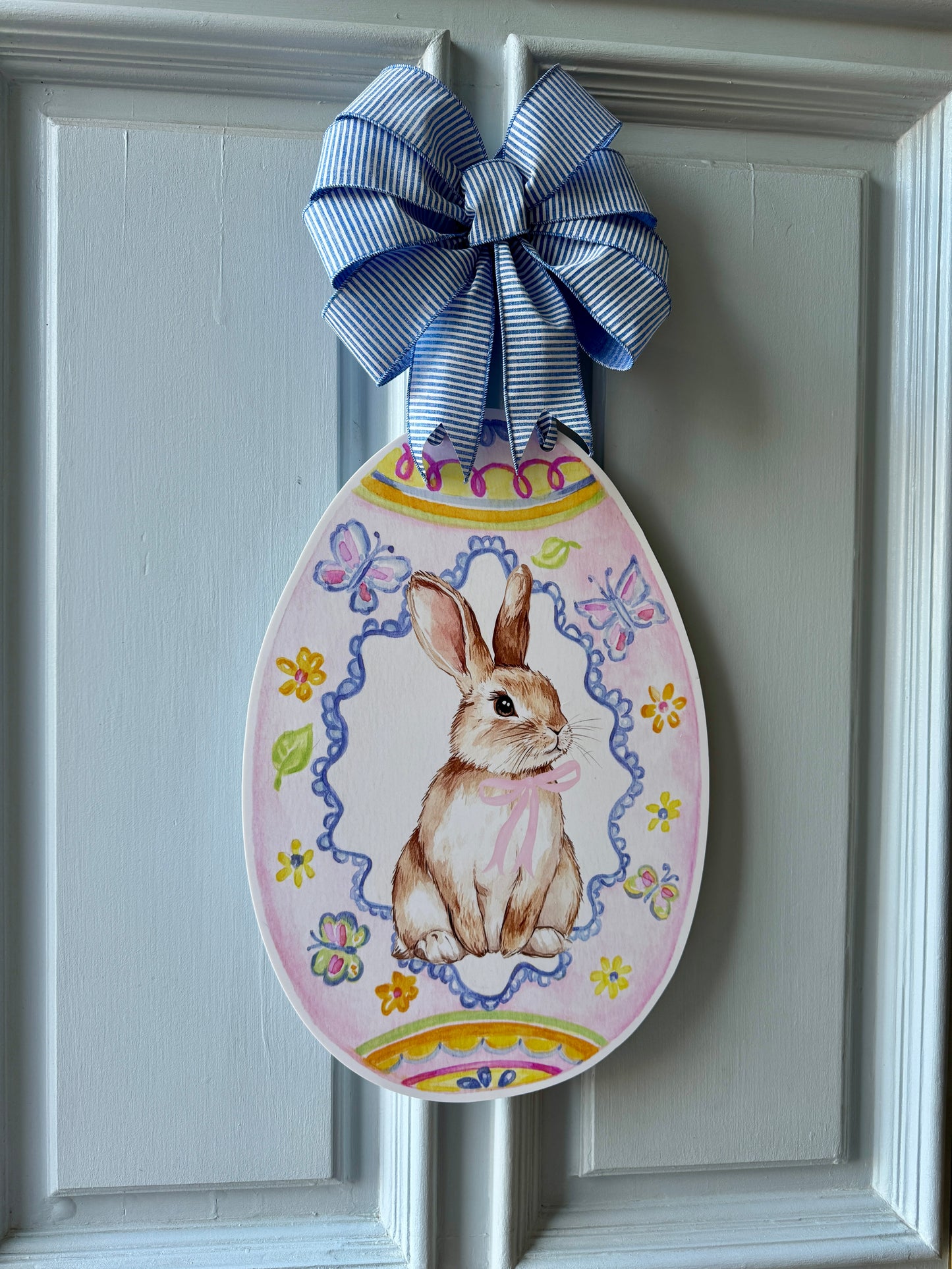 Hoppy Easter Door Hanger