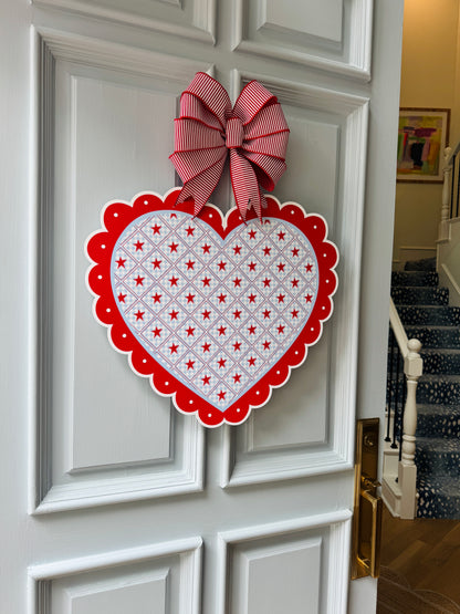 All American Love Patriotic Door Hanger