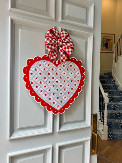 All American Love Patriotic Door Hanger