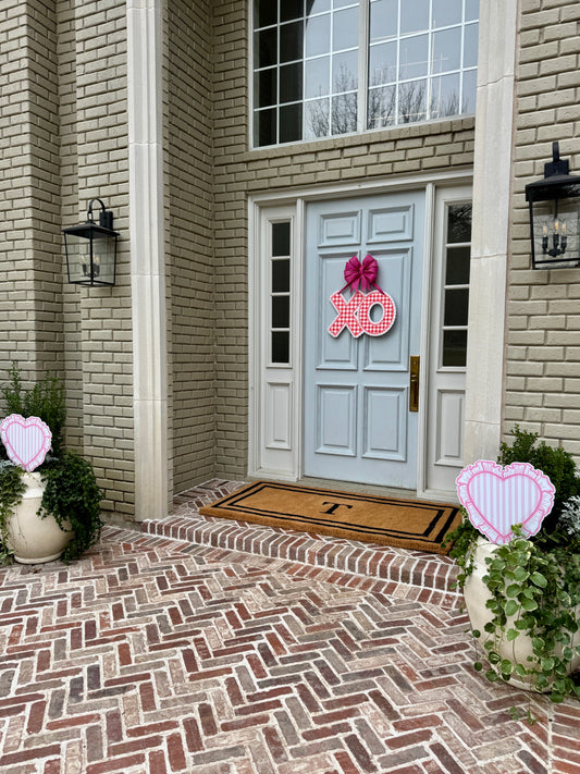 Sweet Heart Pair of Pot Stakes