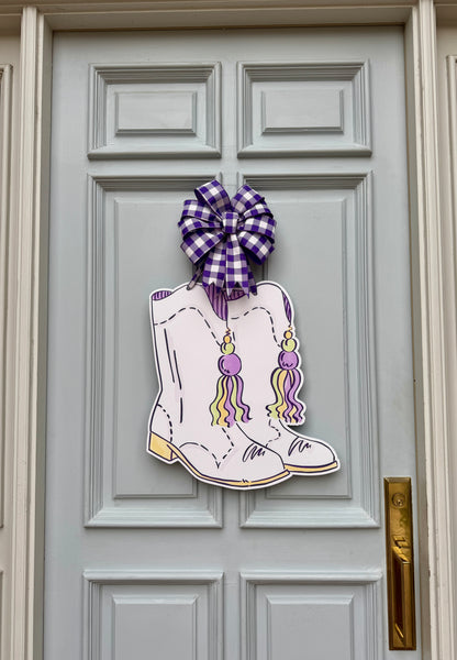 Bayou Boots Door Hanger