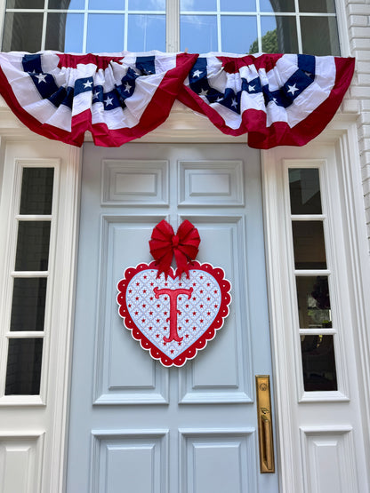 *Custom* All American Love Patriotic Door Hanger