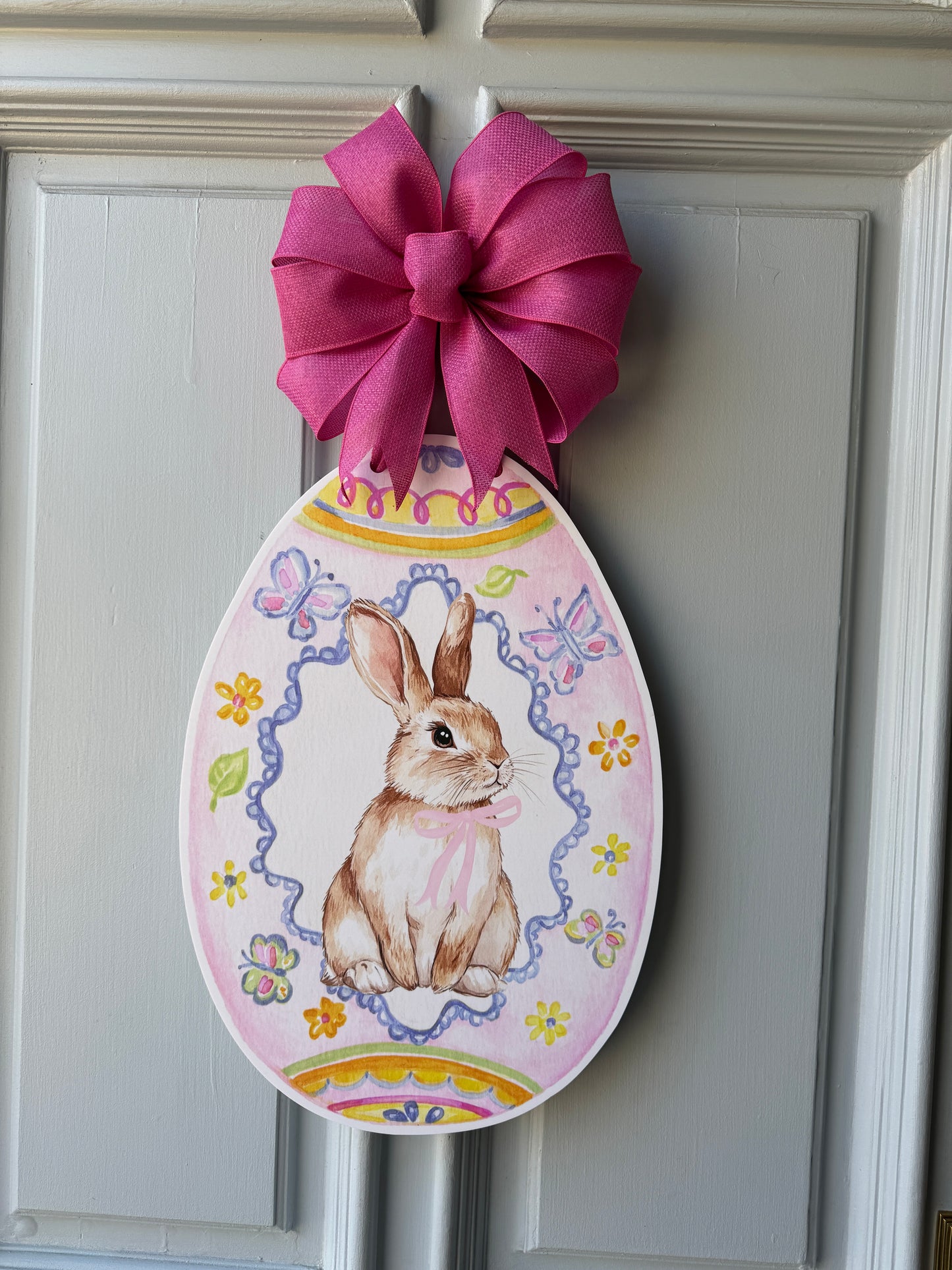 Hoppy Easter Door Hanger