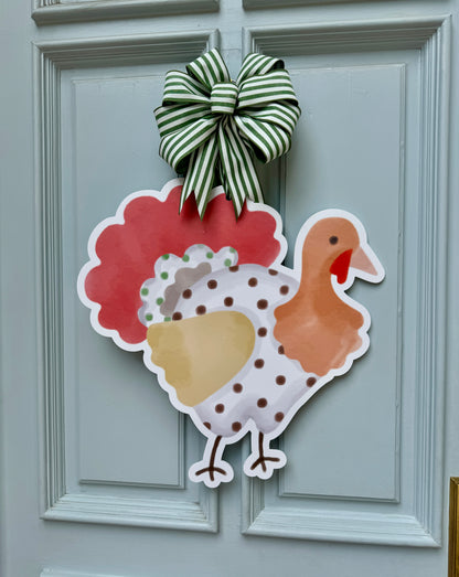 Tom the Turkey Door Hanger