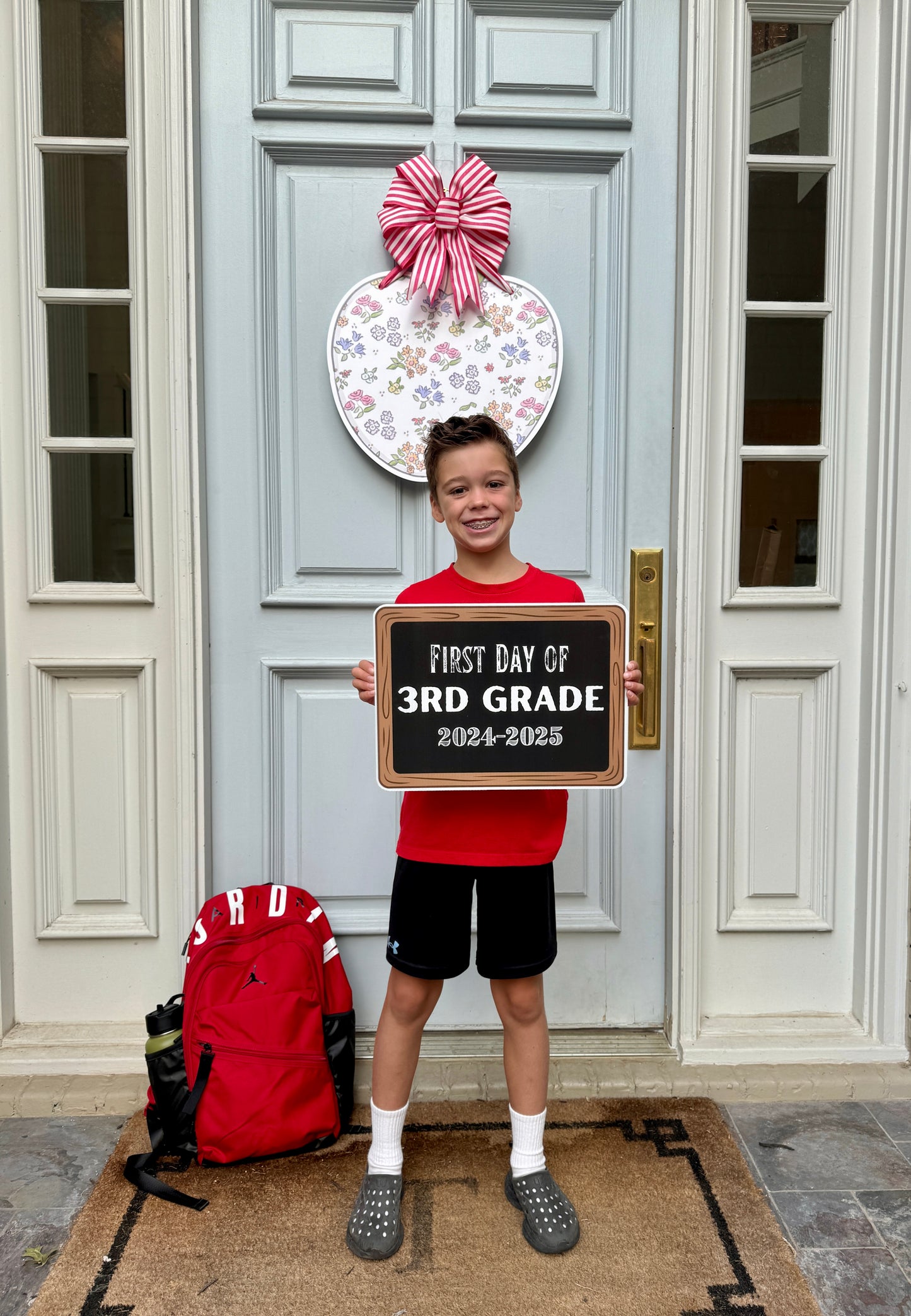 First/Last Day of School Chalkboard sign - Double Sided