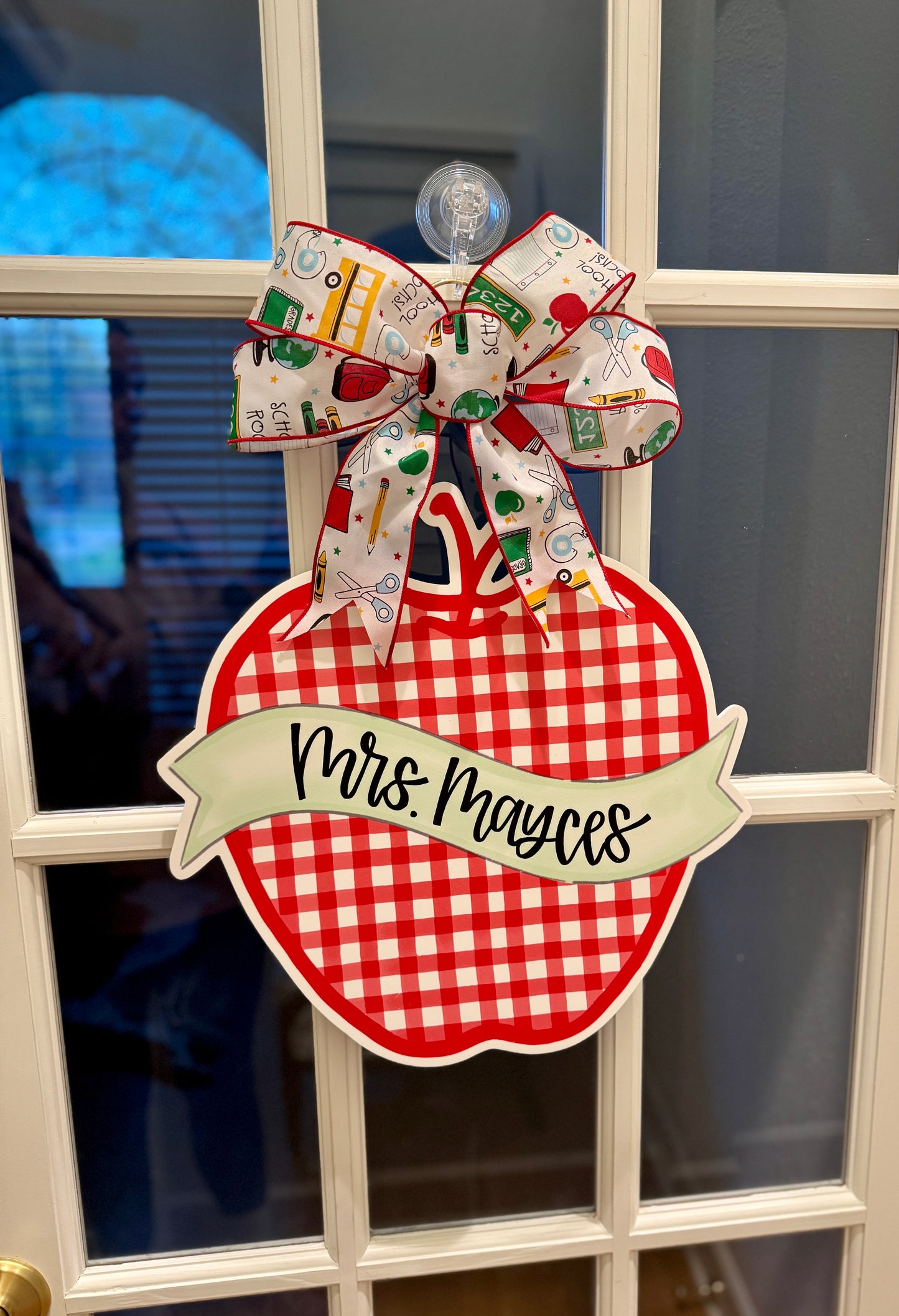 Mini Red-y to Teach Door Hanger
