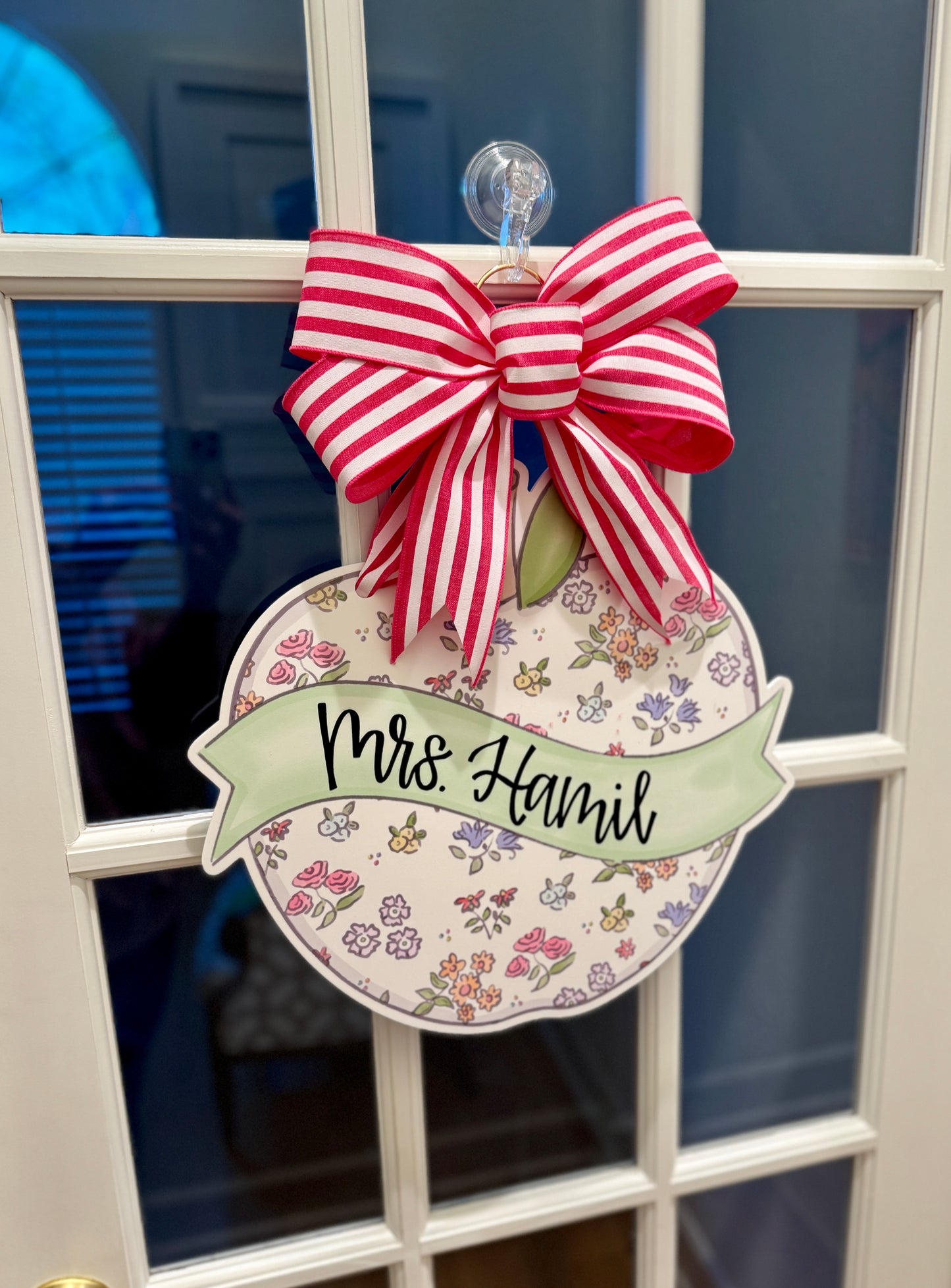 Mini Floral Blossom Door Hanger
