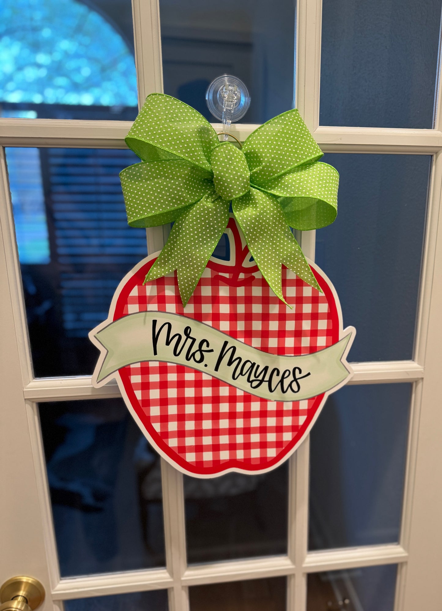 Mini Red-y to Teach Door Hanger