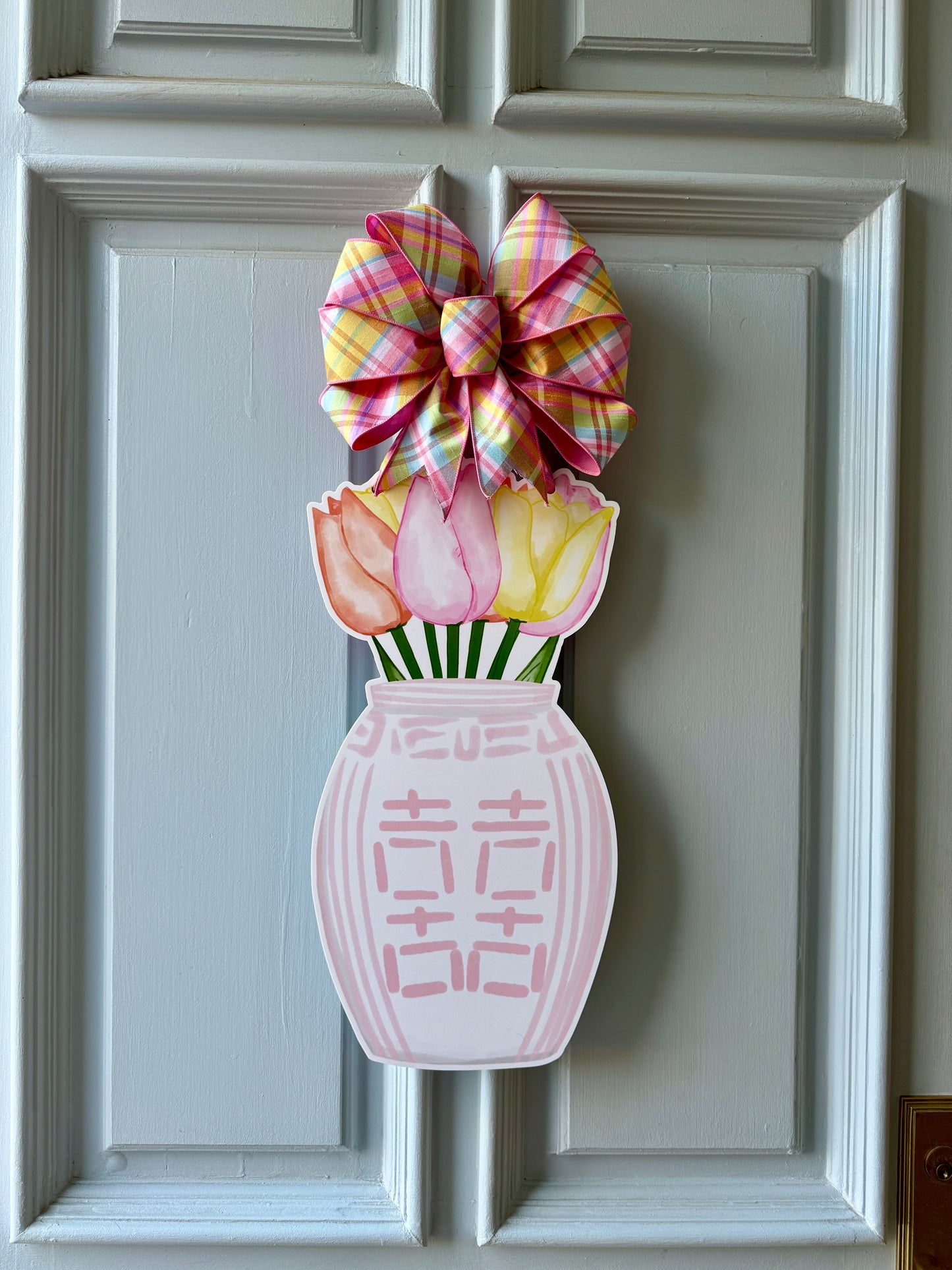 Spring Blooms Door Hanger