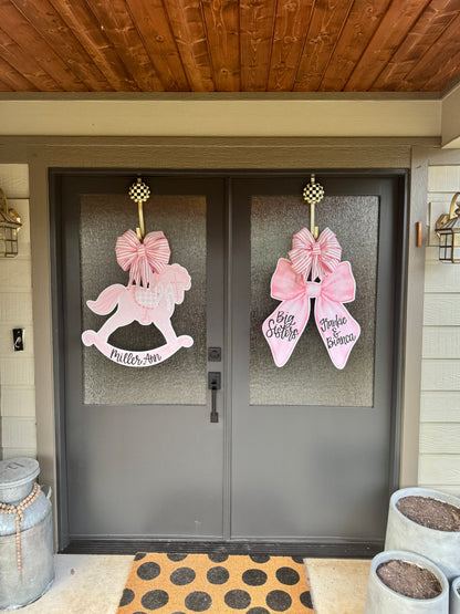 New Baby Boy Rocking Horse