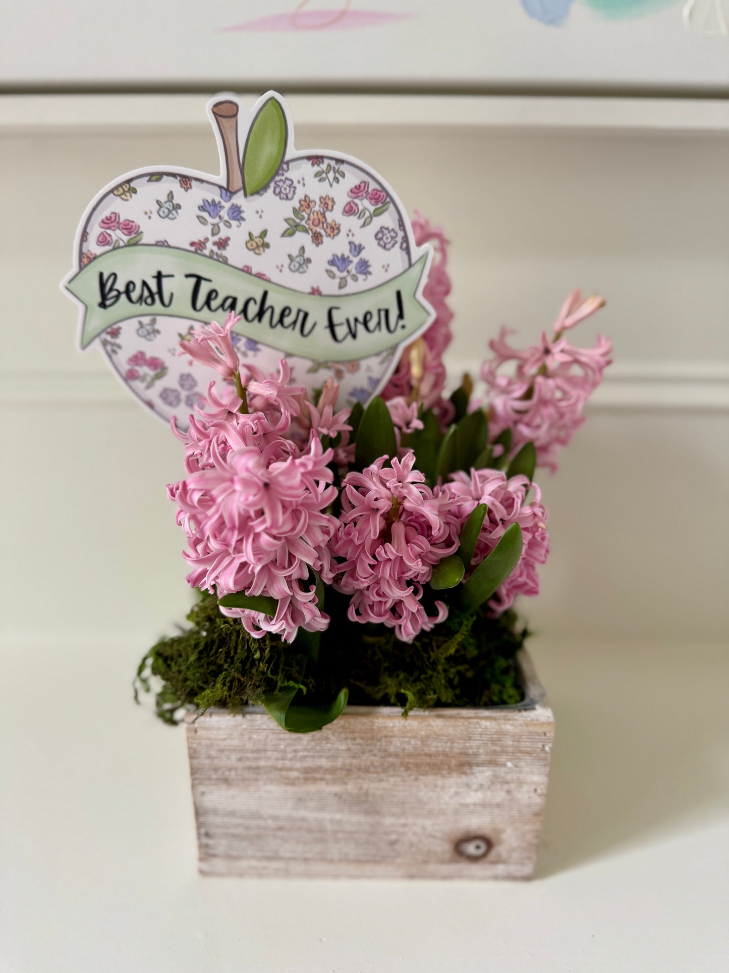 Apple Teacher Gift Wand