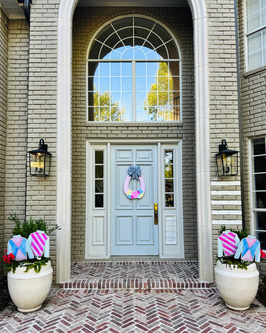 Southern Charm Horseshoe Door Hanger