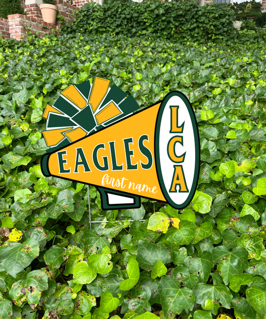 Legacy Christian Cheer Yard Sign