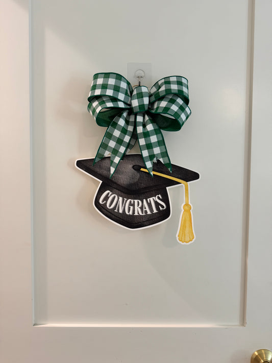 Mini Congrats Grad Door Hanger