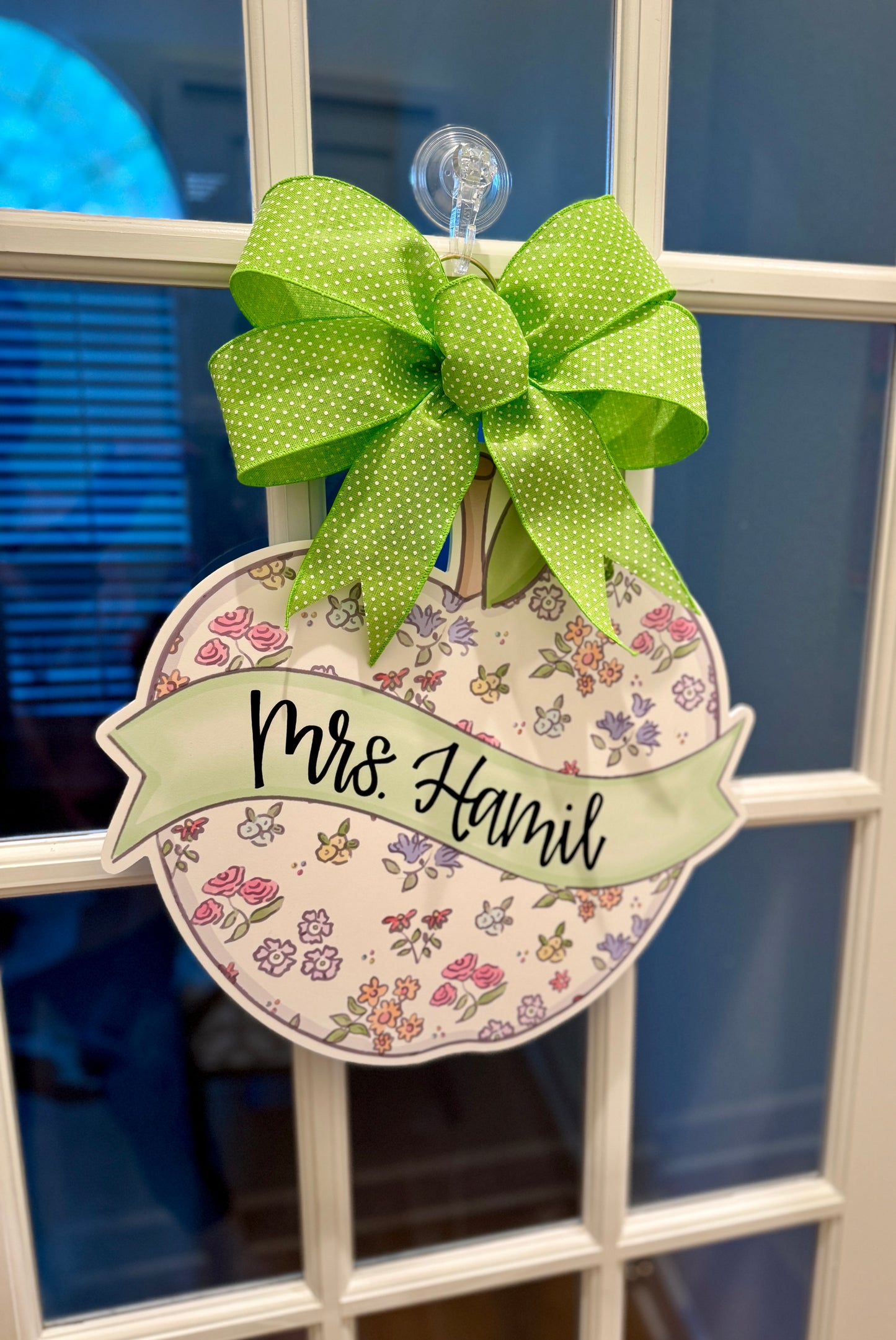 Mini Floral Blossom Door Hanger
