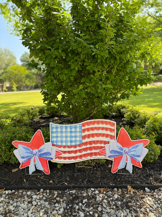 Patriotic Pride Yard Sign