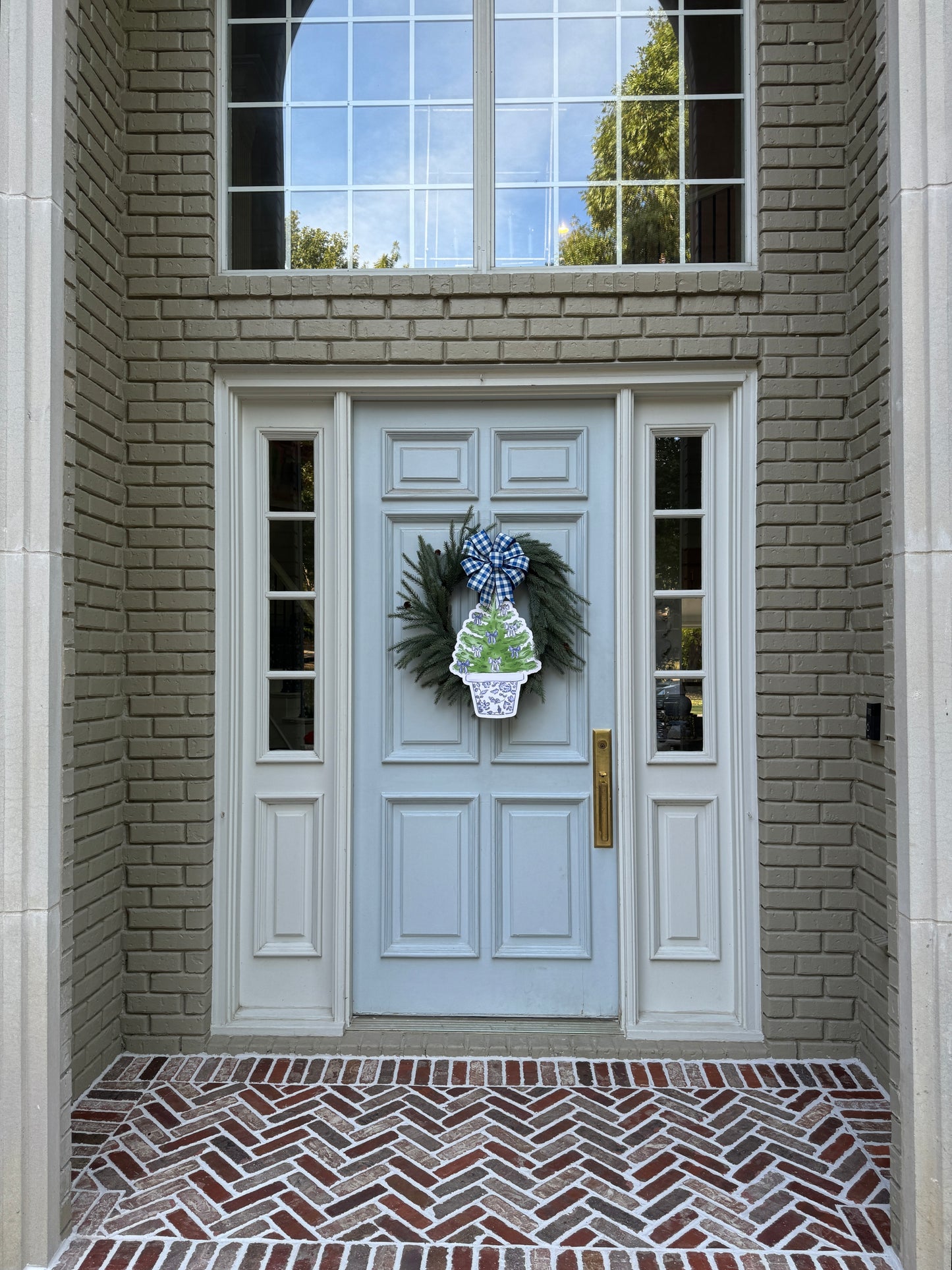 Blue Chinoiserie Christmas Tree