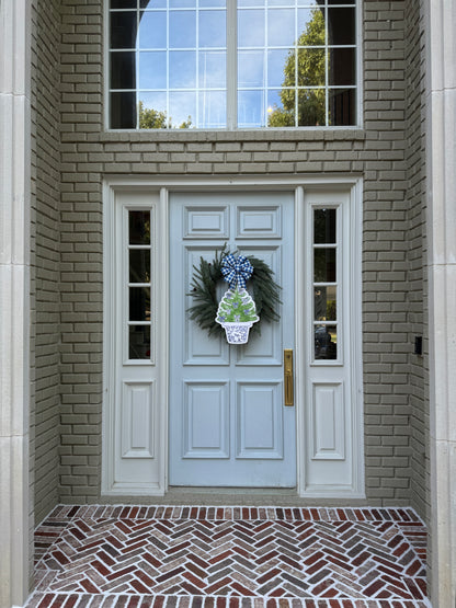 Blue Chinoiserie Christmas Tree