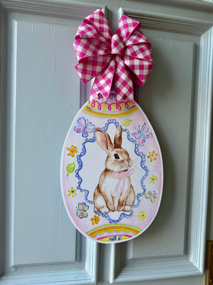 Hoppy Easter Door Hanger