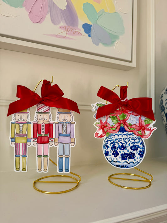 Holiday Ornament Gift Tags