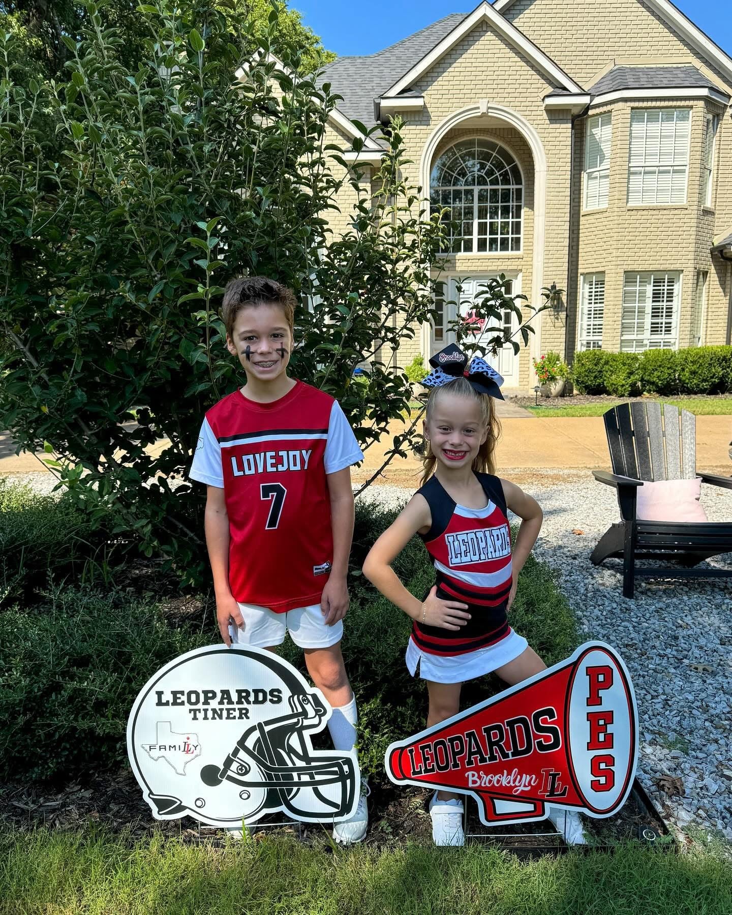 Youth Football & Cheer Yard Signs