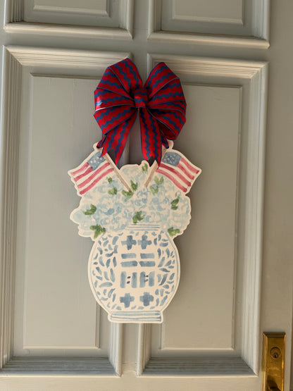 Stars & Stripes Door Hanger