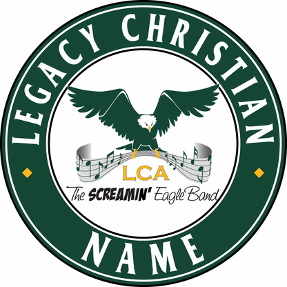 Legacy Christian Band Yard Sign