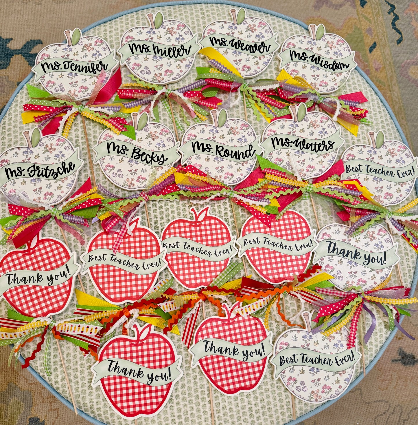 Apple Teacher Gift Wand