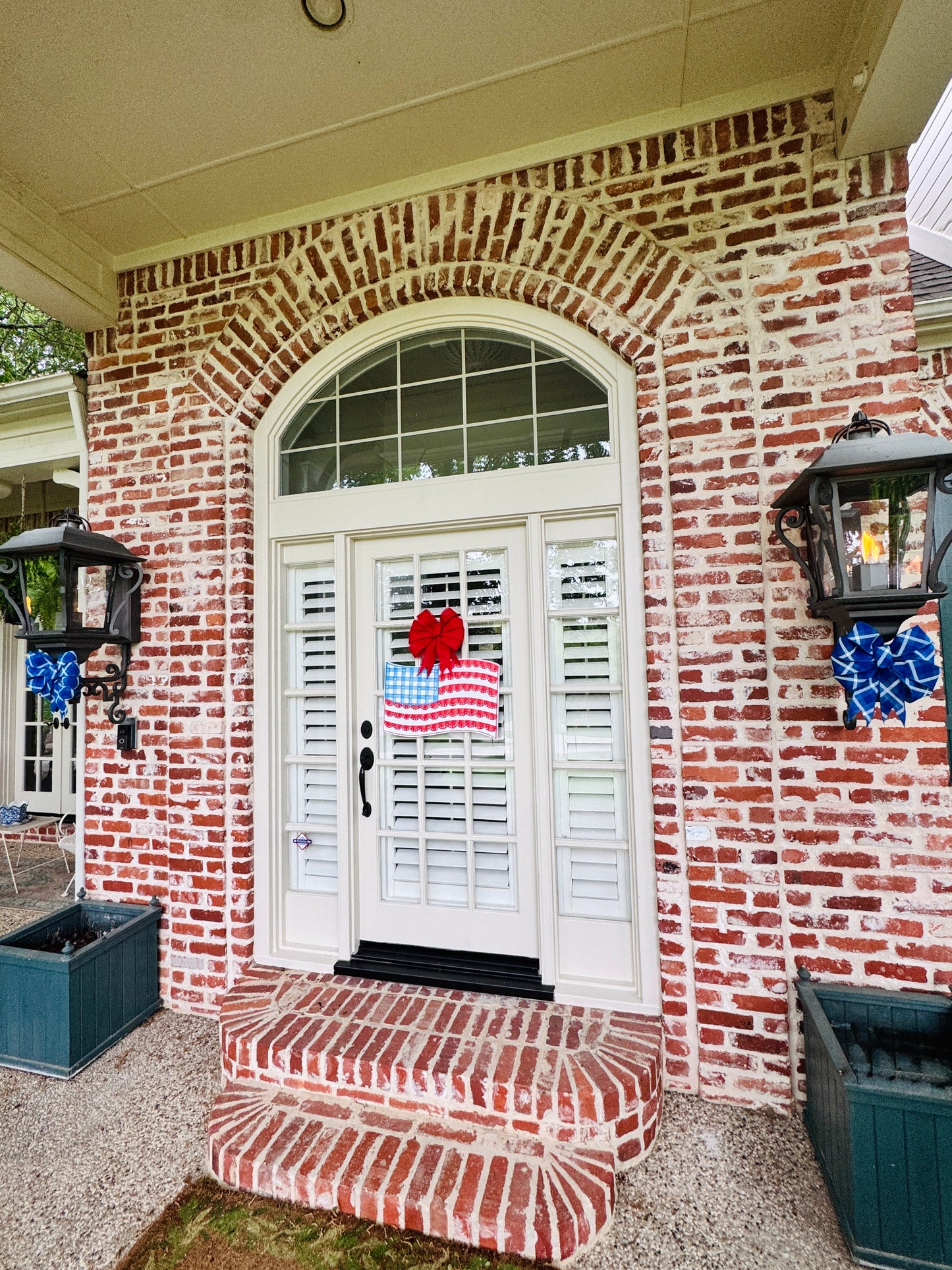 Stars & Scallops Flag Door Hanger