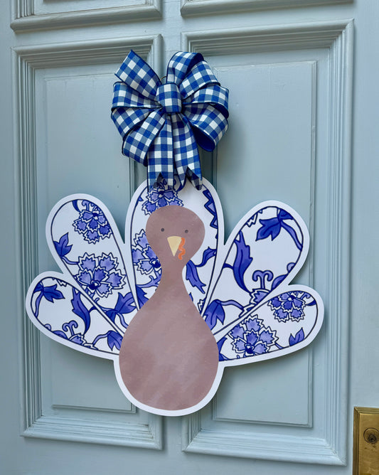 Tina the Turkey Door Hanger