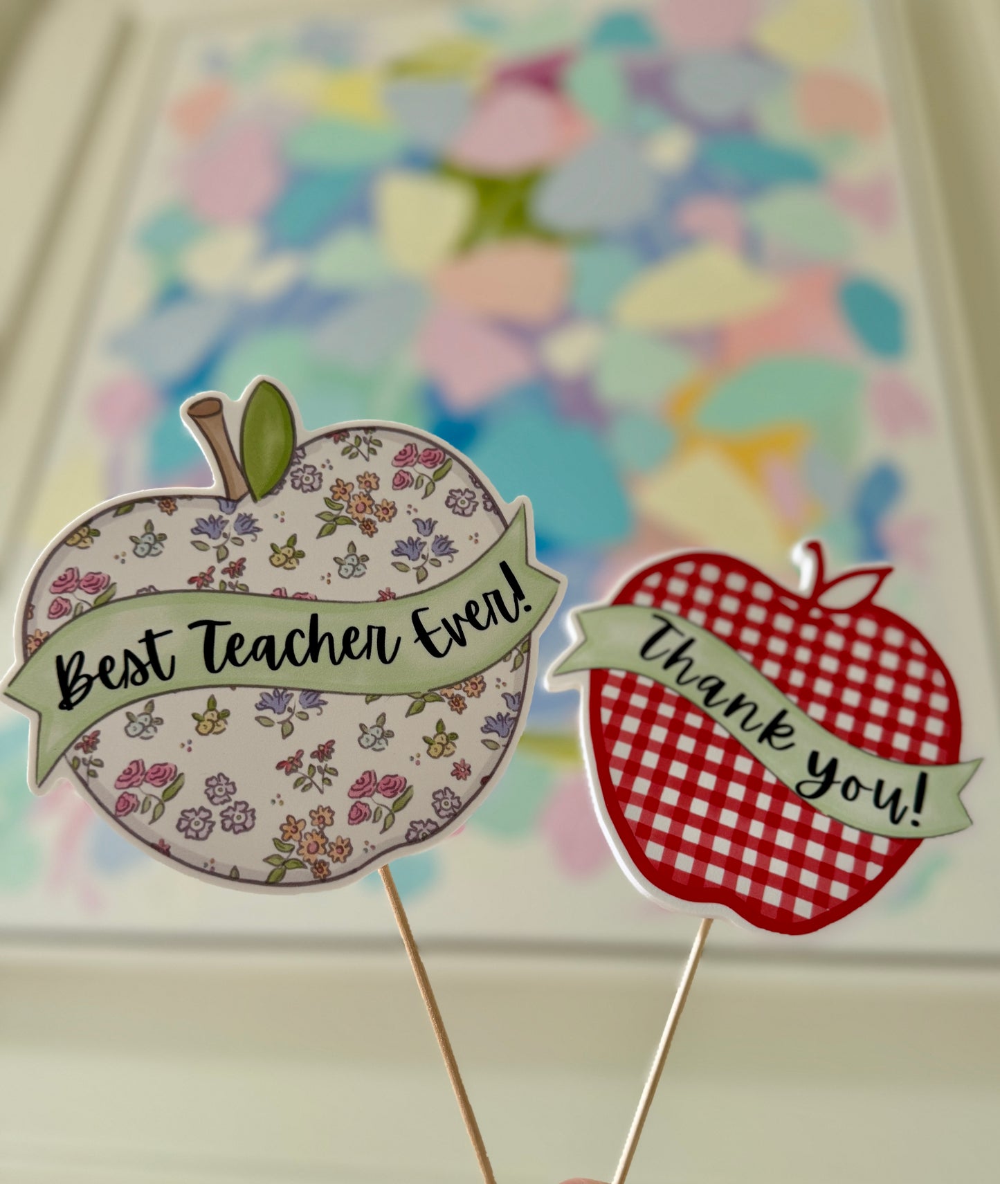 Apple Teacher Gift Wand