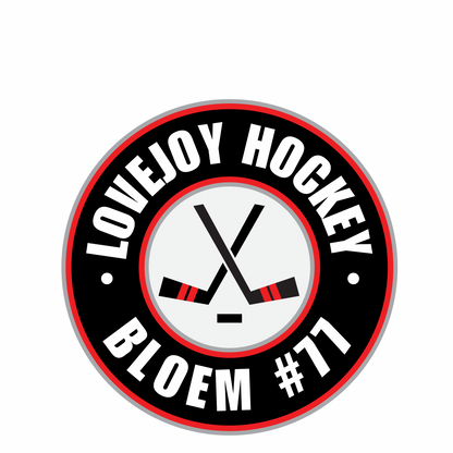 Lovejoy Leopards Hockey Yard Sign