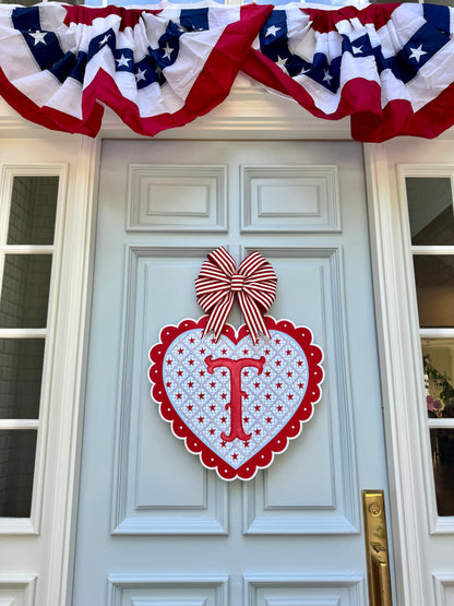 *Custom* All American Love Patriotic Door Hanger