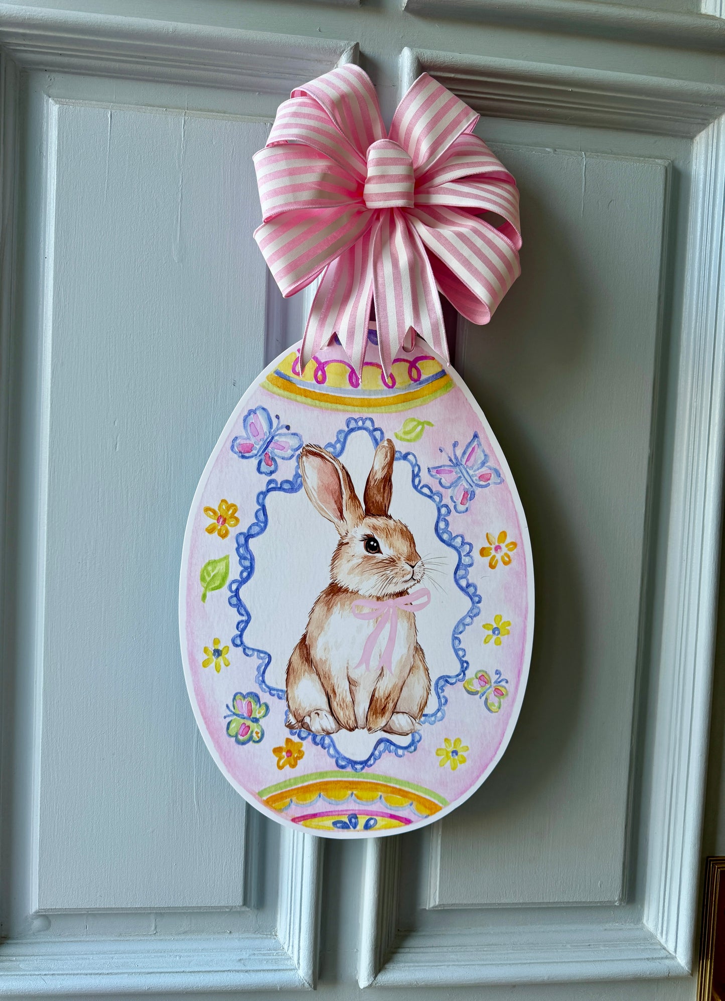 Hoppy Easter Door Hanger