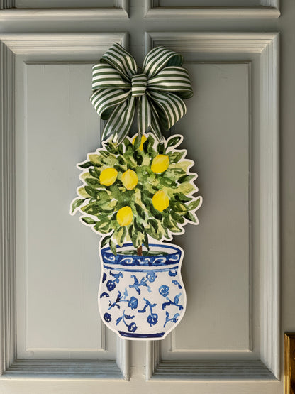 Zesty Bloom Door Hanger