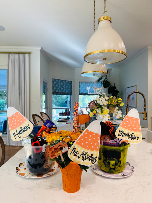 *Custom* Sweet as Candy Corn Gift Wand