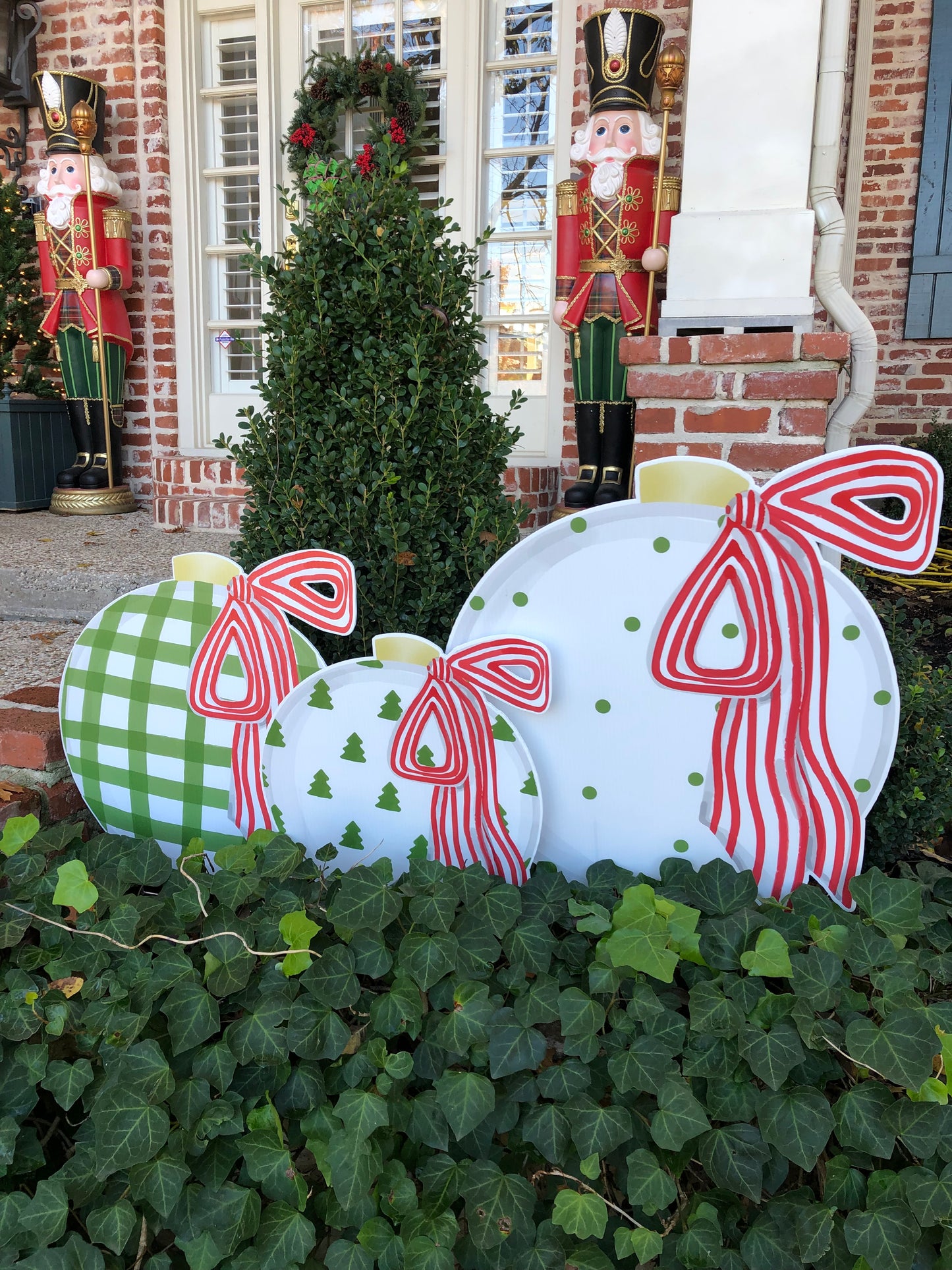 Ornament Trio Yard Signs