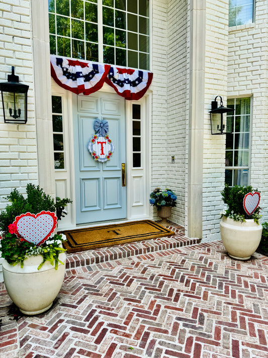 Pair of Love Blooms Pot Stakes