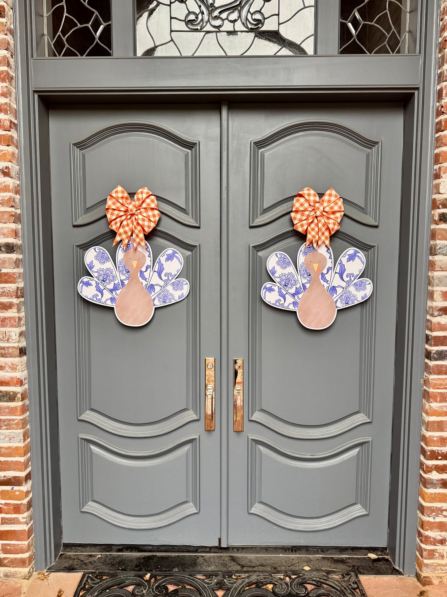 Tina the Turkey Door Hanger