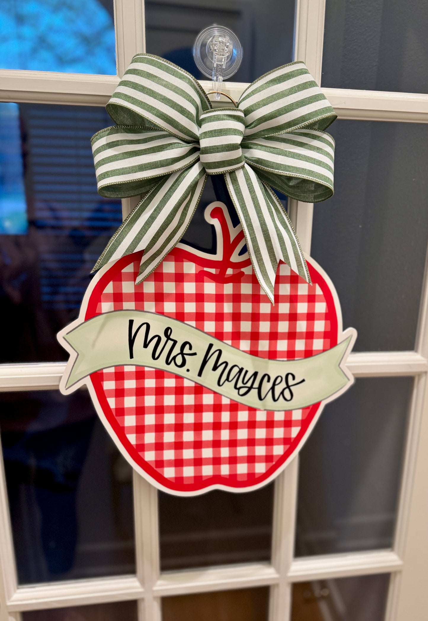 Mini Red-y to Teach Door Hanger