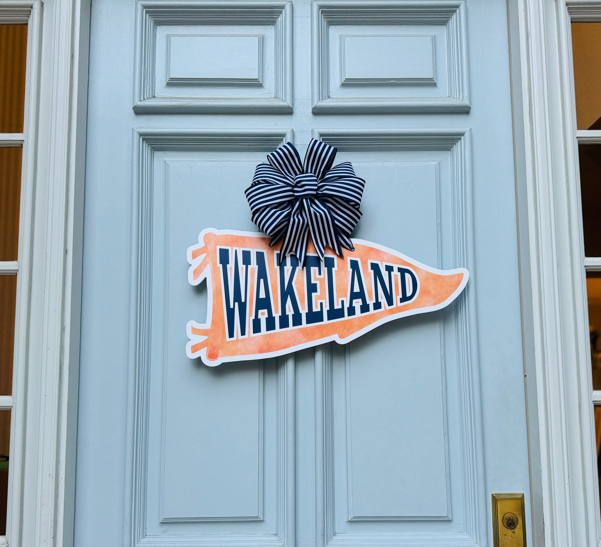 Wakeland Cheer Door Hanger