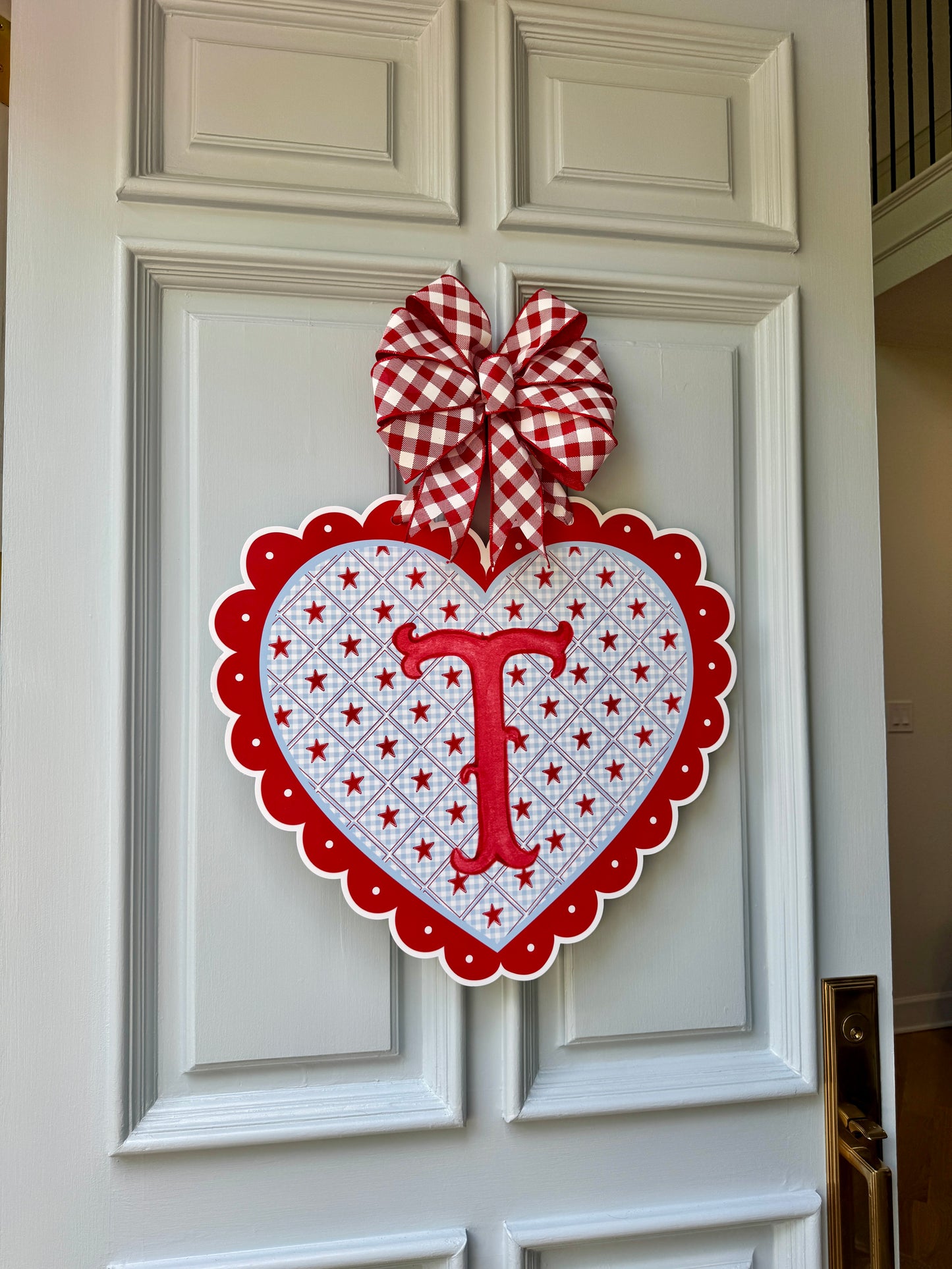 *Custom* All American Love Patriotic Door Hanger