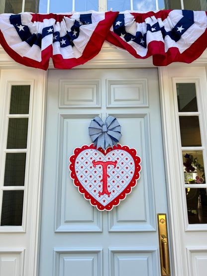 *Custom* All American Love Patriotic Door Hanger